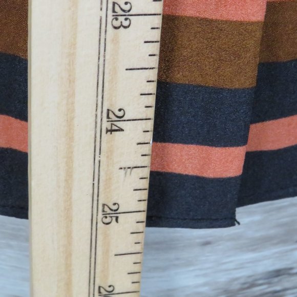 Melissa Page* Women's Tunic Button Down Straight Hem V-Neck Blouse~ Size‎ S/M - Picture 10 of 12